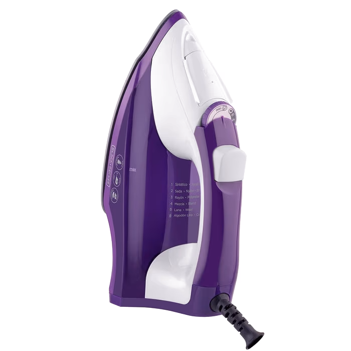 PLANCHA A VAPOR BLACK&DECKER SUELA TRUEGLIDE MORADA IR1840