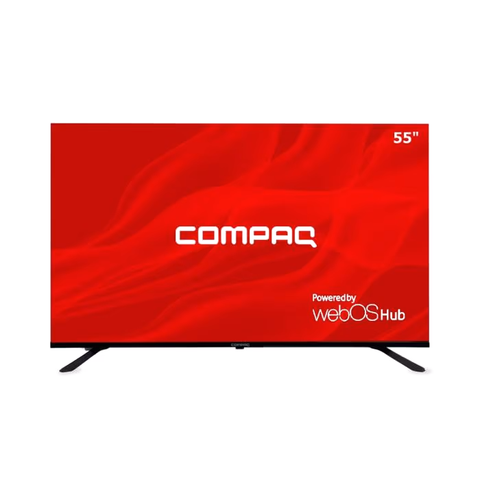 TELEVISOR COMPAQ 55’’ PULGADAS SMART UHD 4K WEB OS QWS55UHD