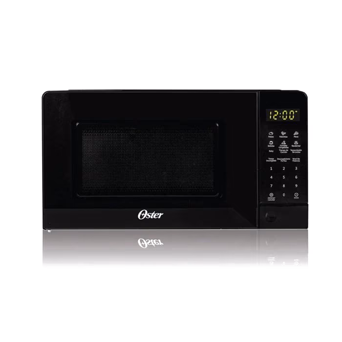 HORNO MICROONDAS OSTER DE 0,7 PIES CUBICOS NEGRO OGGE3702