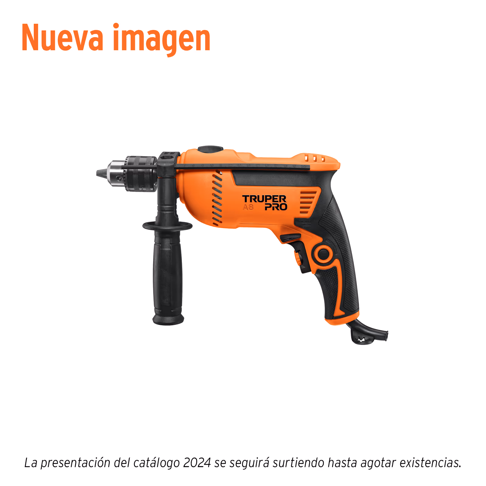 Rotomartillo/destornillador 1/2", 750W, TRUPER PRO