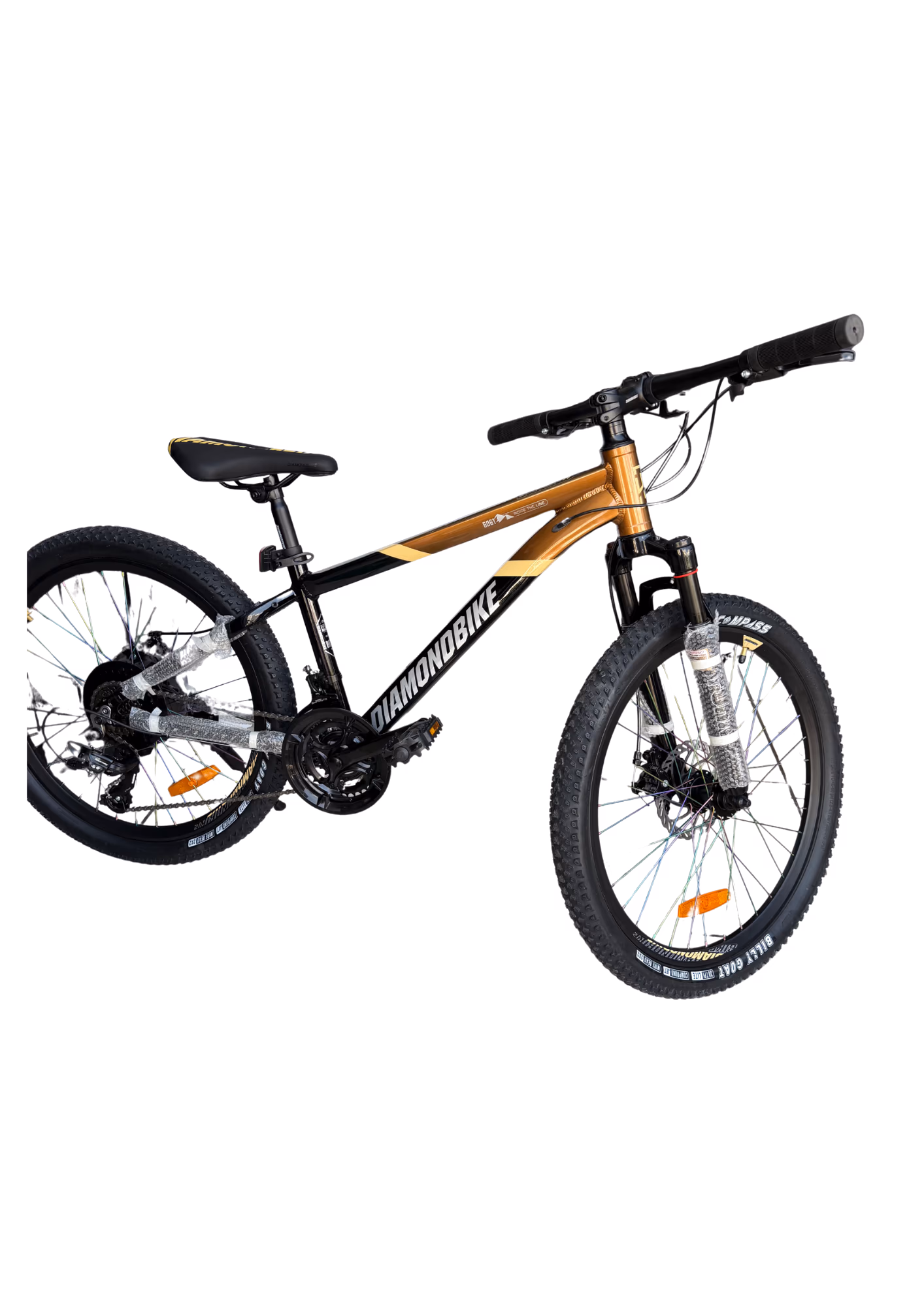 BICICLETA MTB NO. 24 DIAMOND ALLOY 21 SPEED FRENO DOBLE SUSPENSION BL187