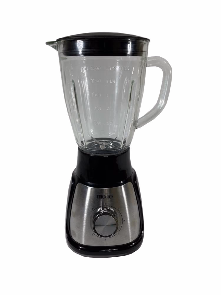 LICUADORA ERICK-SON 5 VELOCIDADES VASO DE VIDRIO LIE1055BK