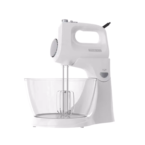 BATIDORA BLACK&DECKER 2 EN 1 MANUAL Y DE TAZÓN DE 250W BLANCA MX9125-0WDLA