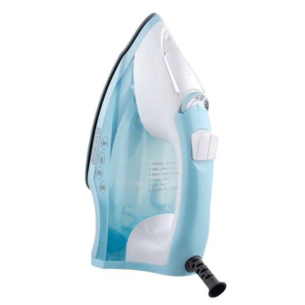 PLANCHA A VAPOR BLACK&DECKER SUELA TRUEGLIDE CELESTE IR1845