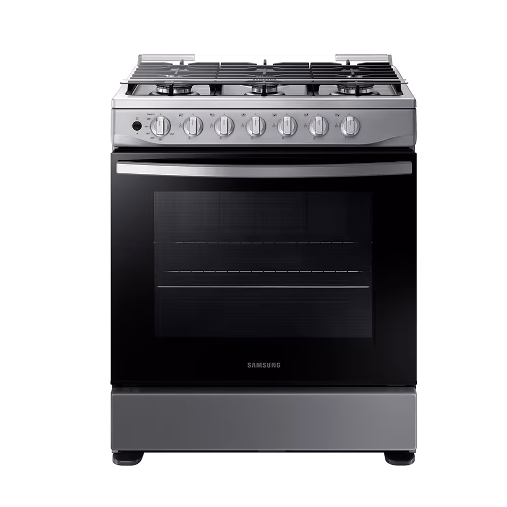 ESTUFA DE GAS SAMSUNG 30 PULGADAS 6 QUEMADORES NX52D3000MV
