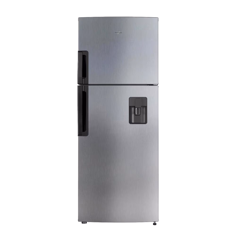 REFRIGERADOR WHIRLPOOL 9 PIES TOP MOUNT CON DISPENSADOR GRIS WRW25CKTWW