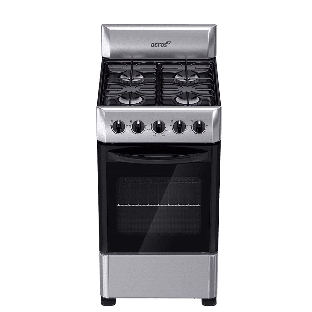 ESTUFA CON HORNO ACROS 20" NEGRO Y GRIS TOP NEGRO LAW5300S00