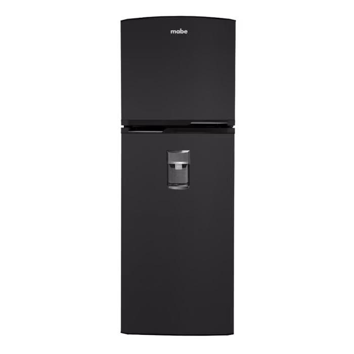 REFRIGERADORA MABE 10' PIES TOP MOUNT CON DISPENSADOR PIES NEGRO MATE RMA250PJNG