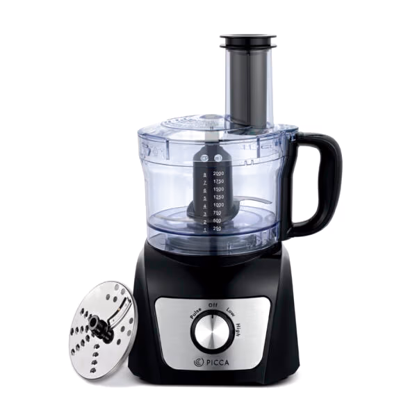PROCESADOR DE PERILLA PICCA 8 TAZAS 500 WATTS PIFP08BN