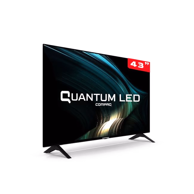 TELEVISOR COMPAQ 43" SMART FULL HD ANDROID TV QLG43EQLD