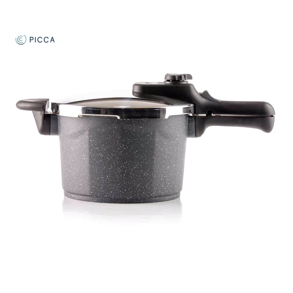 OLLA DE PRESIÓN PICCA 5 LITROS MARMOL GRIS PI00050PG