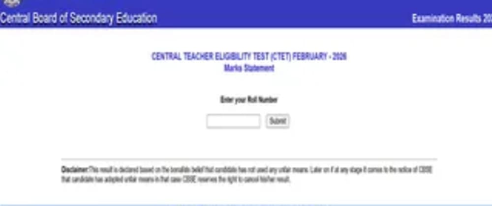 Cover image for CTET Result 2026 Released: Download Scorecard, Check Passing Marks & Career Opportunities