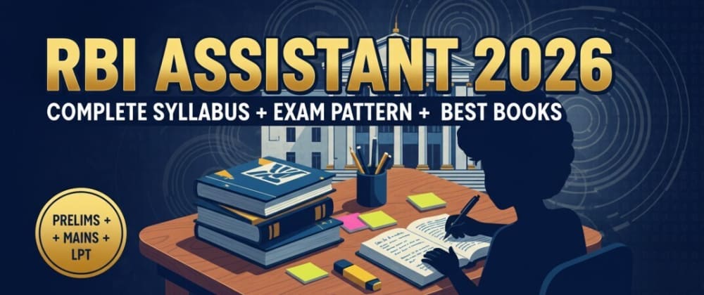 Cover image for RBI Assistant Recruitment 2026 – Syllabus