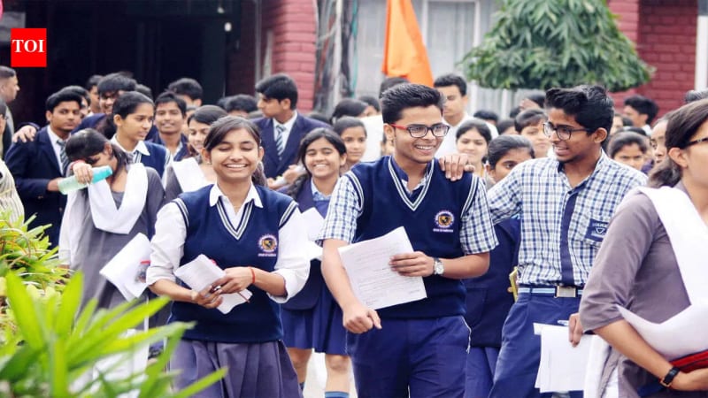 Students awaiting their board exam results