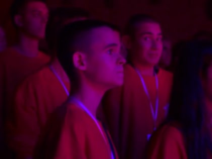 Школьники из Донецкой народной республики в Кузбассе