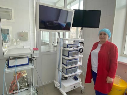 Новое оборудование в хирургическом отделении Юргинской больницы