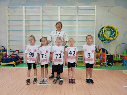 Дошкольники из Светлячка первыми выполнили нормы ГТО