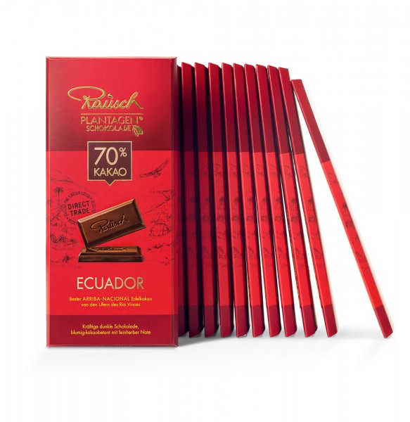 12x Ecuador 70% 100g von Rausch