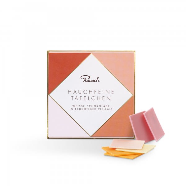 Hauchfeine Täfelchen Frucht von Rausch