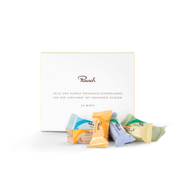 Rausch Schokoladen Mini Box klein von Rausch