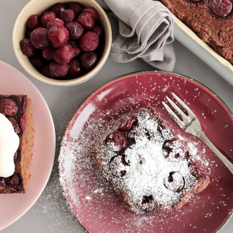 Schokoladen-Kirschkuchen