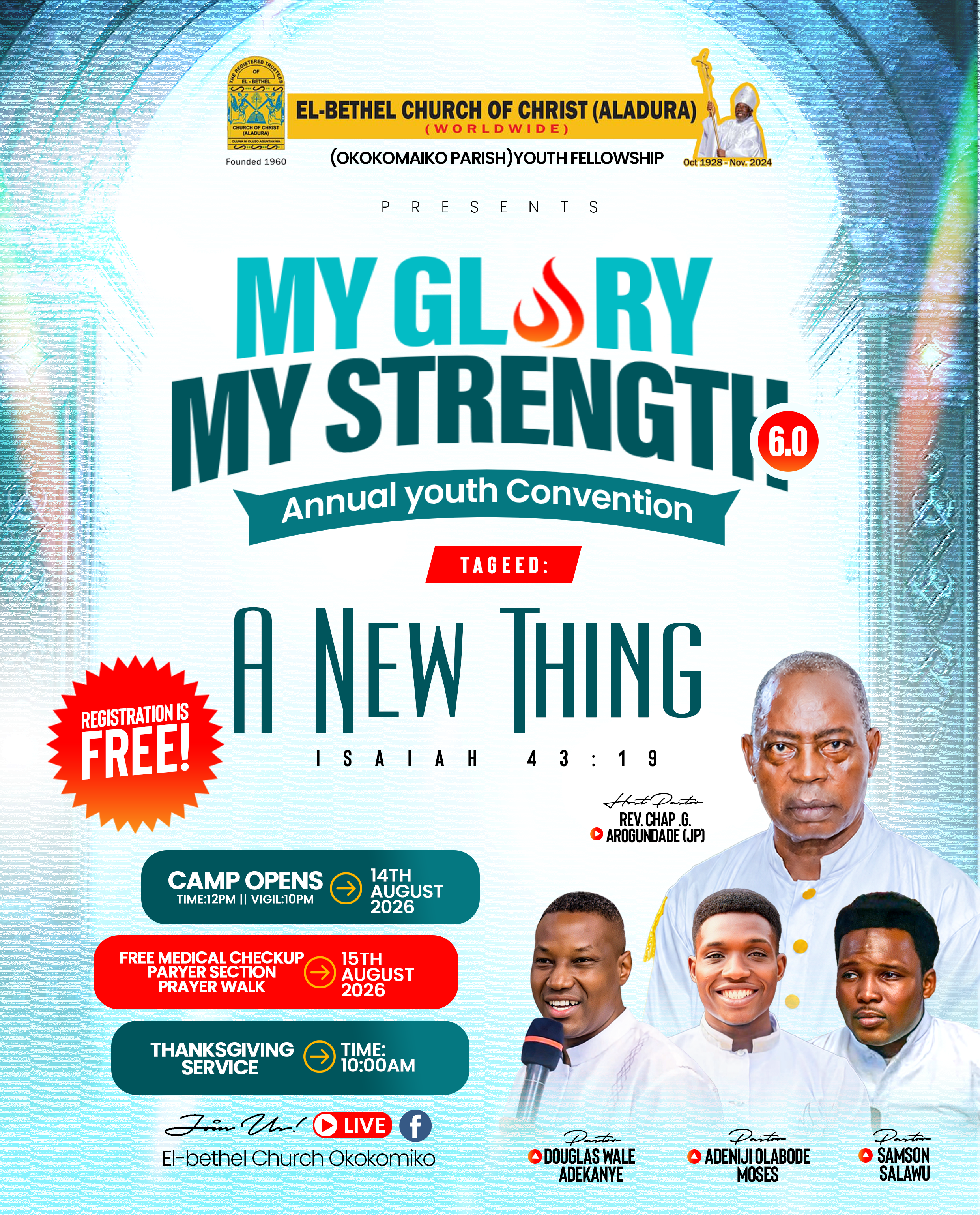 El-Bethel Convention 6.0 flyer