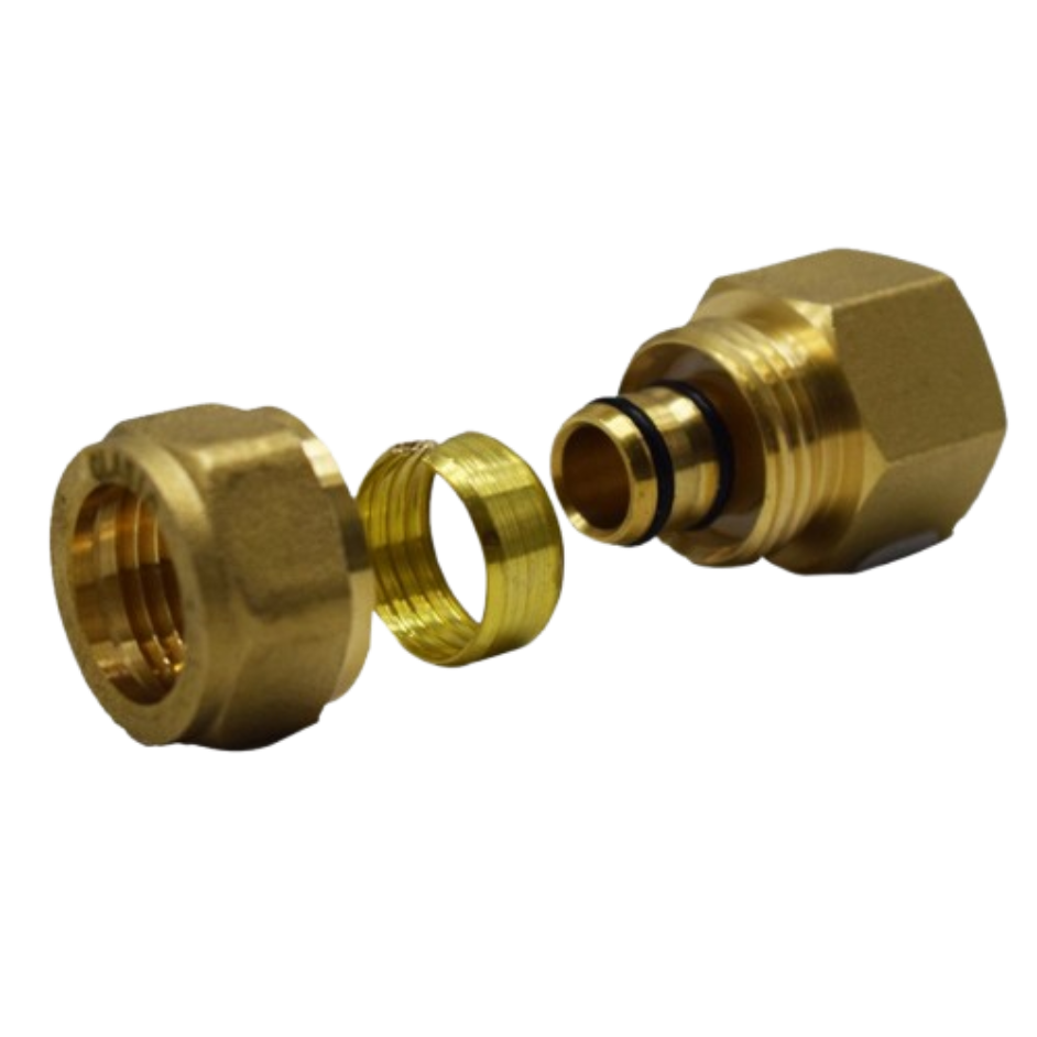 Racor Hembra PEX al PEX 1/2