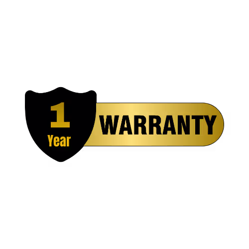 1-year warranty