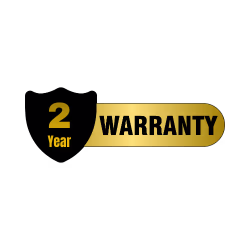 2-year warranty