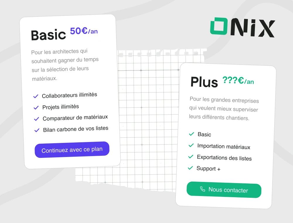 Deux différentes formules : Basic / Plus