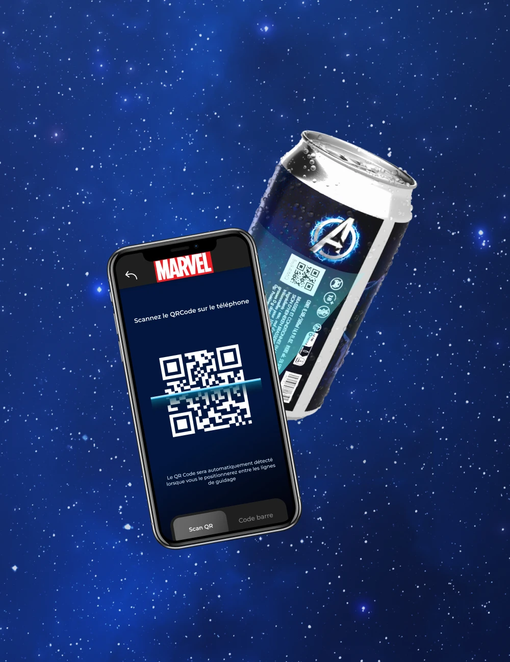 Fonctionnement du scan QR Code