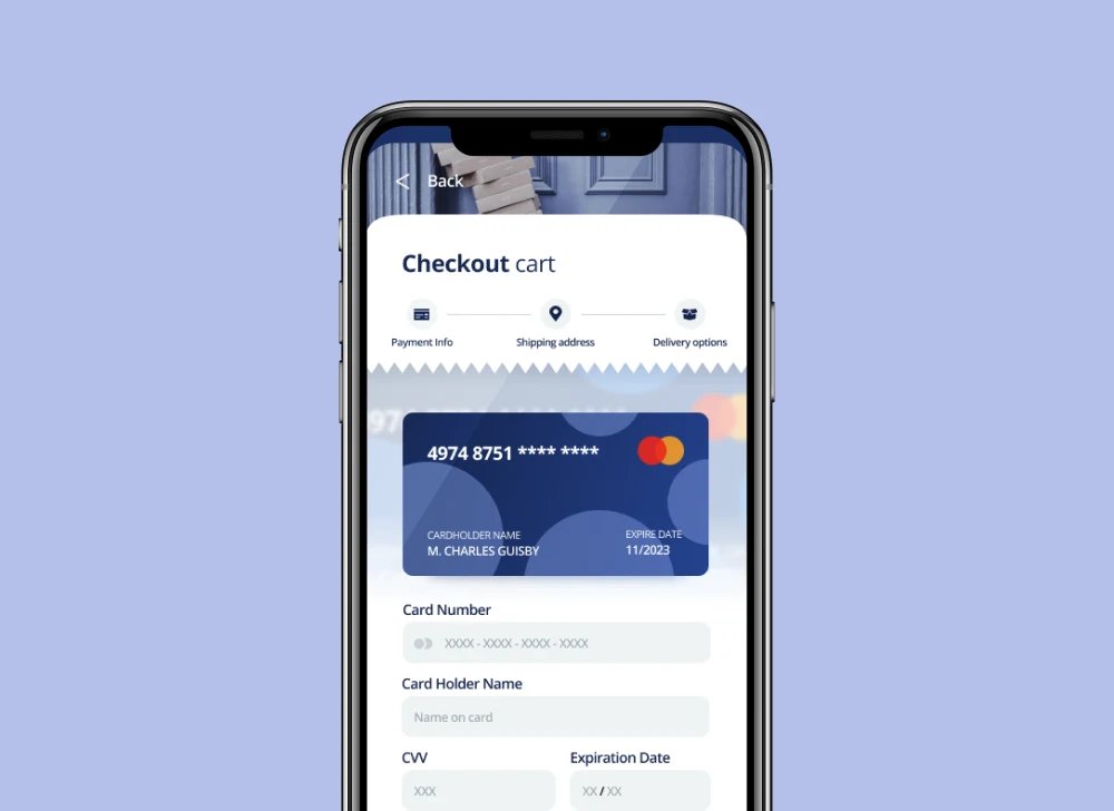 Écran parcours de connexion