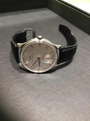 渋谷本店にてIWC ポルトギーゼをお買取りさせて頂きました。 IW545408  #宝石広場 #宝石広場買取り #腕時計 #時計 #宝石買取り #査定 #housekihiroba #watch #jewelry #宅配買取 #キット #宅配買取 #IWC #ポルトギーゼ 