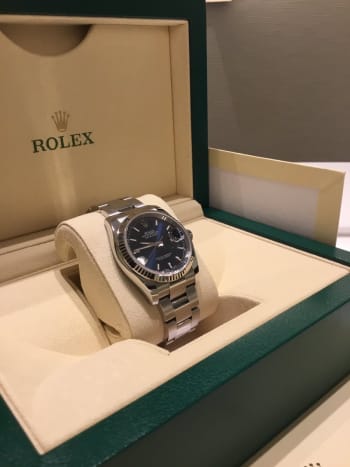 新宿買取ショップにてロレックスの116234 デイトジャストのお買取りを致しました。 ご来店頂きまして誠にありがとうございます。 日常的にお使いになるのであればオイスターブレスレットもオススメです。 #ロレックス買取り #新宿買取 #時計買取 