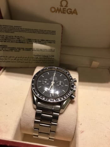 宝石広場　新宿買取りショップにてお買取りさせて頂きました💎 人気のスピードマスターをありがとうございました😊 #オメガ　#スピードマスター　#ムーンウォッチ　#新宿買取り 