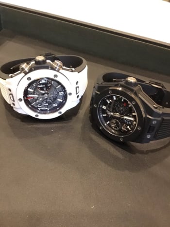 宝石広場　新橋買取ショップにてお買取りさせて頂きました♪ 人気モデルを同時にありがとうございます😊 #ウブロ　#ビッグバンウニコ　#銀座買取り　#高価買取り 