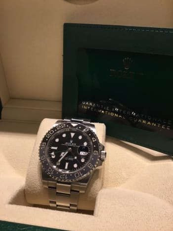 宝石広場　新宿買取りショップにてお買取りさせて頂きました💎 大人気モデルをありがとうございます😊 #ロレックス　#gmtマスター　#新宿買取り　#ロレックス買取り 