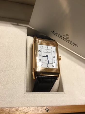 宝石広場　新宿買取りショップにてお買取りさせて頂きました💎 200限定のレベルソ　エナメルダイヤルがとても綺麗です😍 ご来店誠にありがとうございます😊 #ジャガールクルト　#レベルソ　#エナメルダイヤル　#新宿買取り　#新宿時計買取り 