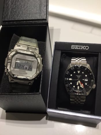 宝石広場　新宿買取りショップにてお買取りさせて頂きました💎 ご来店誠にありがとうございます😊 #セイコー　#カシオ　#gショック　#5スポーツ　#新宿買取り 