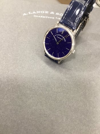 宝石広場　渋谷本店にてお買取りさせて頂きました🙂 綺麗なランゲ＆ゾーネをありがとうございました😊 #ランゲアンドゾーネ　#サクソニアフラッハ　#渋谷時計買取り 