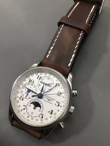 渋谷本店にてロンジンのマスターコレクション クロノムーンフェイズのお買取りを致しました。 ご来店頂きまして誠にありがとうございます。 #渋谷本店 #時計買取 #ロンジン #マスターコレクション 