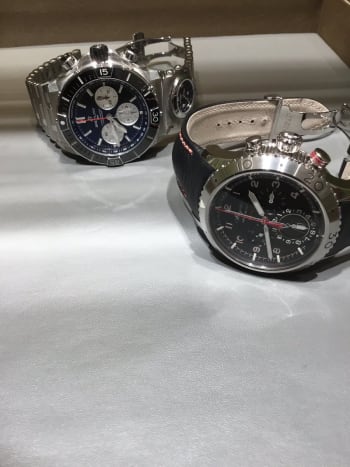 渋谷本店にてブレゲとブライトリングを買取りさせて頂きました。 またのご利用心よりお待ちしております。  #宝石広場 #宝石広場買取り #腕時計 #時計 #宝石買取り #査定 #housekihiroba #watch #jewelry #宅配買取 #宅配買取キット #ブレゲ　#ブライトリング 