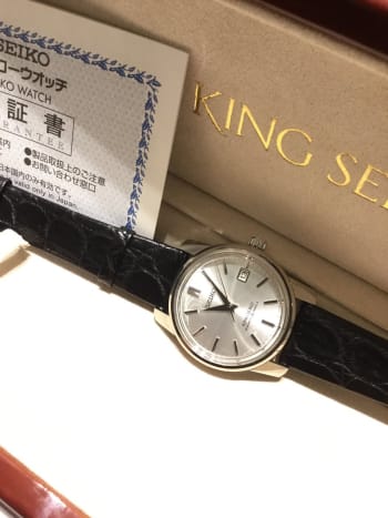 宝石広場　新宿買取りショップにてお買取りさせて頂きました💎 人気のキングセイコーを ありがとうございました😊 #キングセイコー　#新宿買取り　#セイコー買取り　#sdka001 