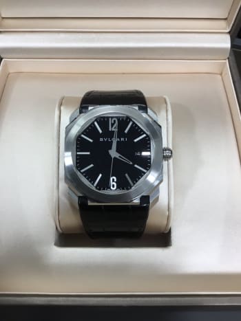 渋谷本店にてブルガリのオクトBGO41BSLDのお買取りを致しました。 ご来店頂きまして誠に有難うございました。 #ブルガリ #BGO41BSLD #渋谷買取 #時計買取 