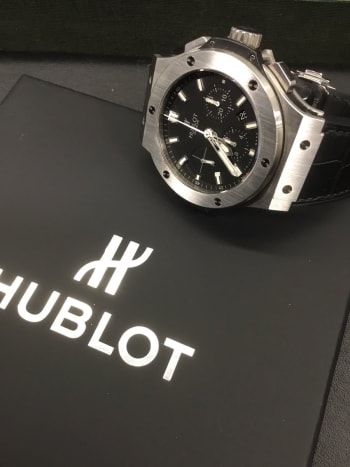 宝石広場　渋谷本店にて郵送買取りさせて頂きました🙂 定番モデルを誠にありがとうございます😊 #ウブロ　#ビッグバン　#郵送買取り　#渋谷時計買取り 