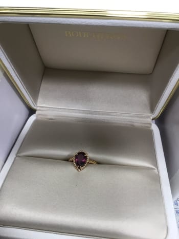 宝石広場　渋谷本店にてお買取りさせて頂きました💎 人気のセルパンボエムをありがとうございます😊 #ブシュロン　#セルパンボエム　#ロードライトガーネット　#渋谷買取り 