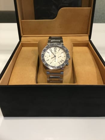 新橋買取ショップにてブルガリのBB38WSSDCHのお買取りを致しました。 ご来店頂きまして誠にありがとうございます。 #ブルガリ #新橋買取 #時計買取 #BB38WSSDCH 