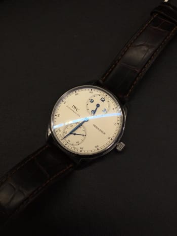 渋谷店にてIWCのポルトギーゼレギュレーターをお買戻しさせて頂きました。 ありがとうございました。 #iwc #アイダブリューシー　#iw544401 #ポルトギーゼ　#レギュレーター　#宝石広場 #宝石広場買取り #腕時計 #時計 #査定 #housekihiroba #watch 