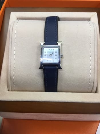 宝石広場　渋谷本店にてお買取りさせて頂きました♪ 人気のミニをありがとうございました😊 #エルメス　#hウォッチ　#渋谷時計買取り　#エルメス買取り 
