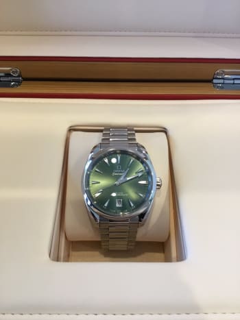 新橋買取ショップにてオメガのシーマスター220.10.38.20.10.002のお買取りを致しました。 暑い中、ご来店頂きまして誠にありがとうございます。 #新橋買取 #時計買取り #オメガ #シーマスター 